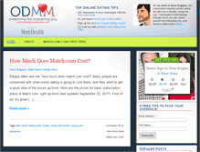Tablet Screenshot of onlinedatingmatchmaker.com